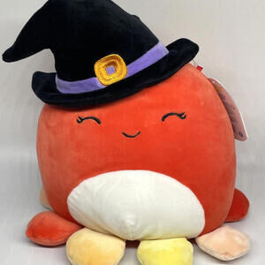 DETRA the Octopus Squishmallow 8" Halloween Witch 2021 New with‎ Tags